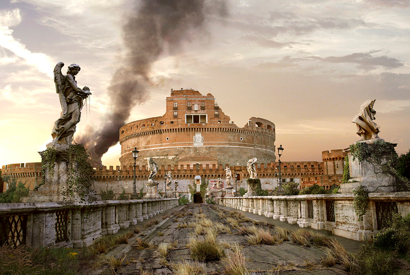 Illustration for article titled This Is What Famous Landmarks Would Look Like After A Global Disaster